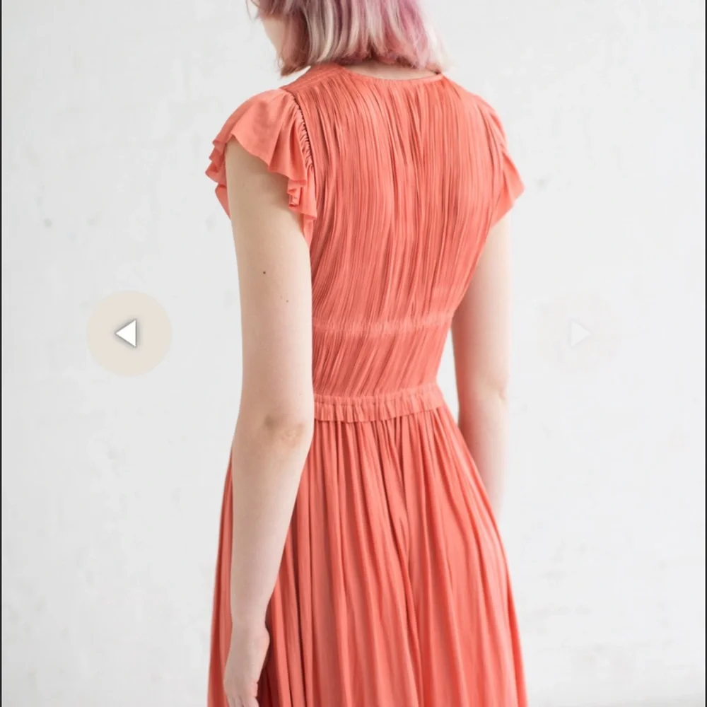 Ulla Johnson kaiya dress in dahlia size 6 - Picture 6 of 11